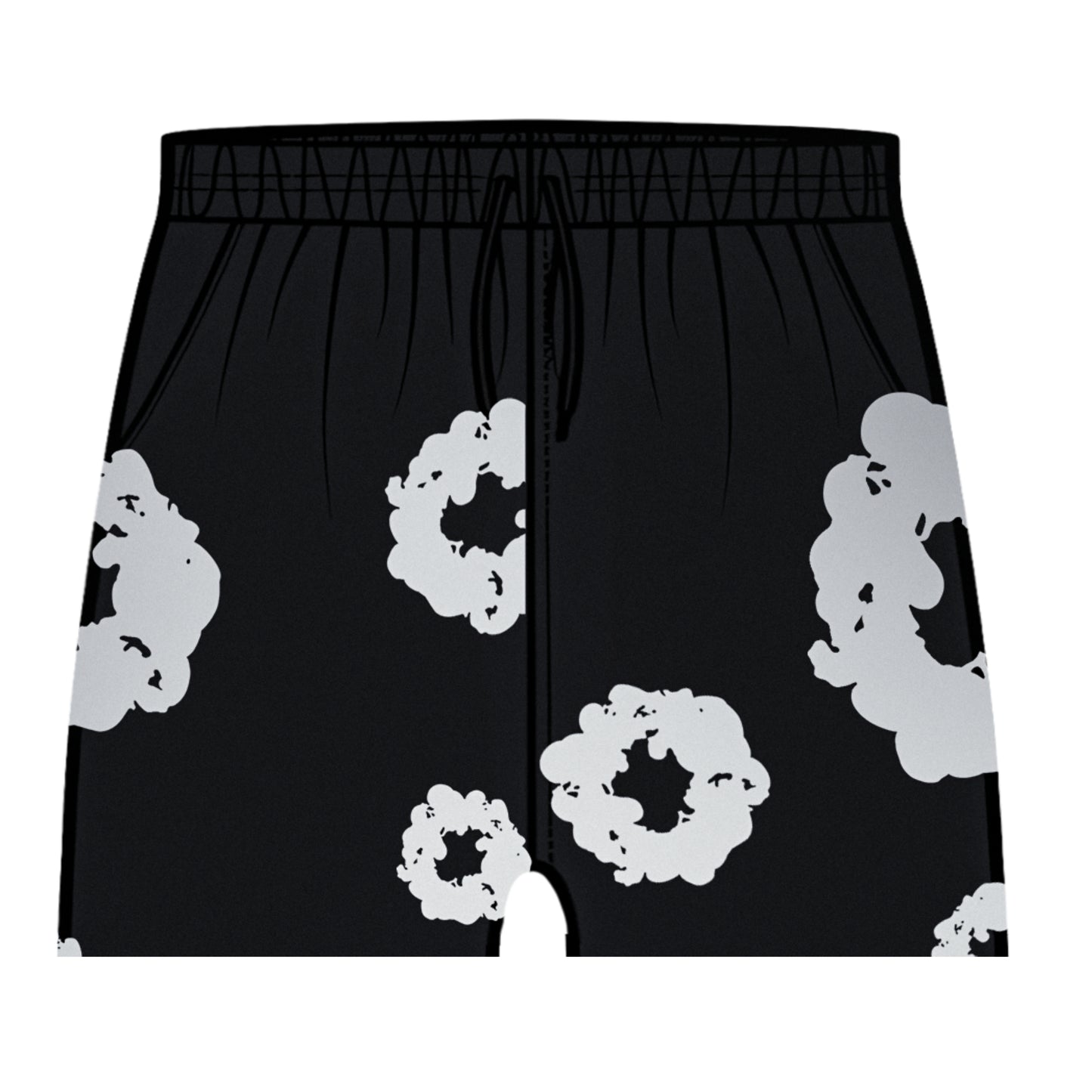 D tear shorts